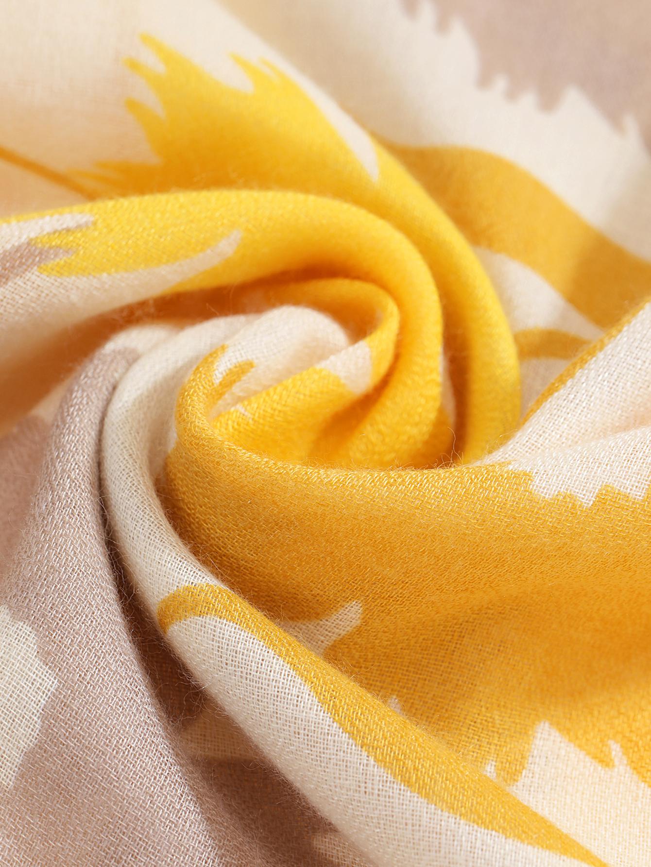 Floral Printed Shawl Scarf