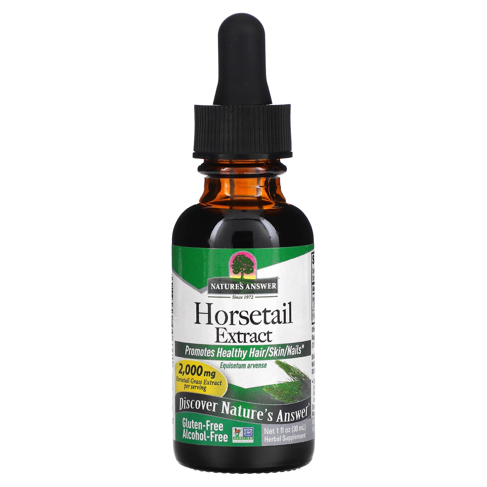 Nature's Answer Horsetail Extract Alcohol-Free 2000 mg 30 ml