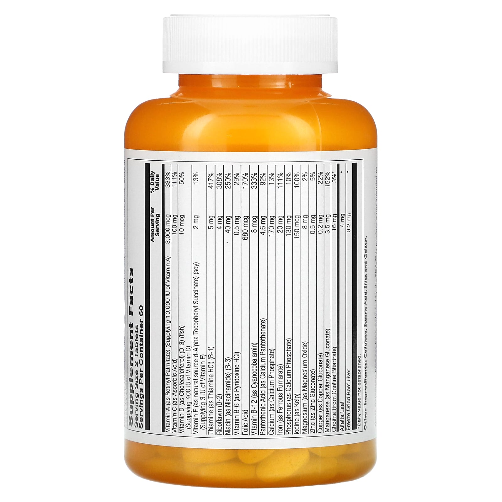 Thompson Multivitamins with Minerals 120 Tablets