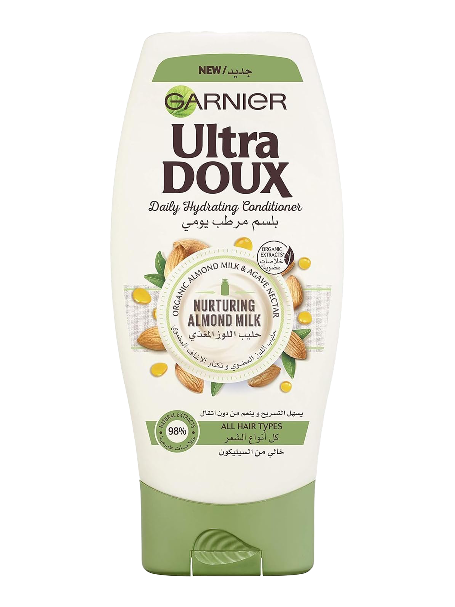 Garnier Ultra Doux Moisturizing Conditioner with Almond Milk 400ml