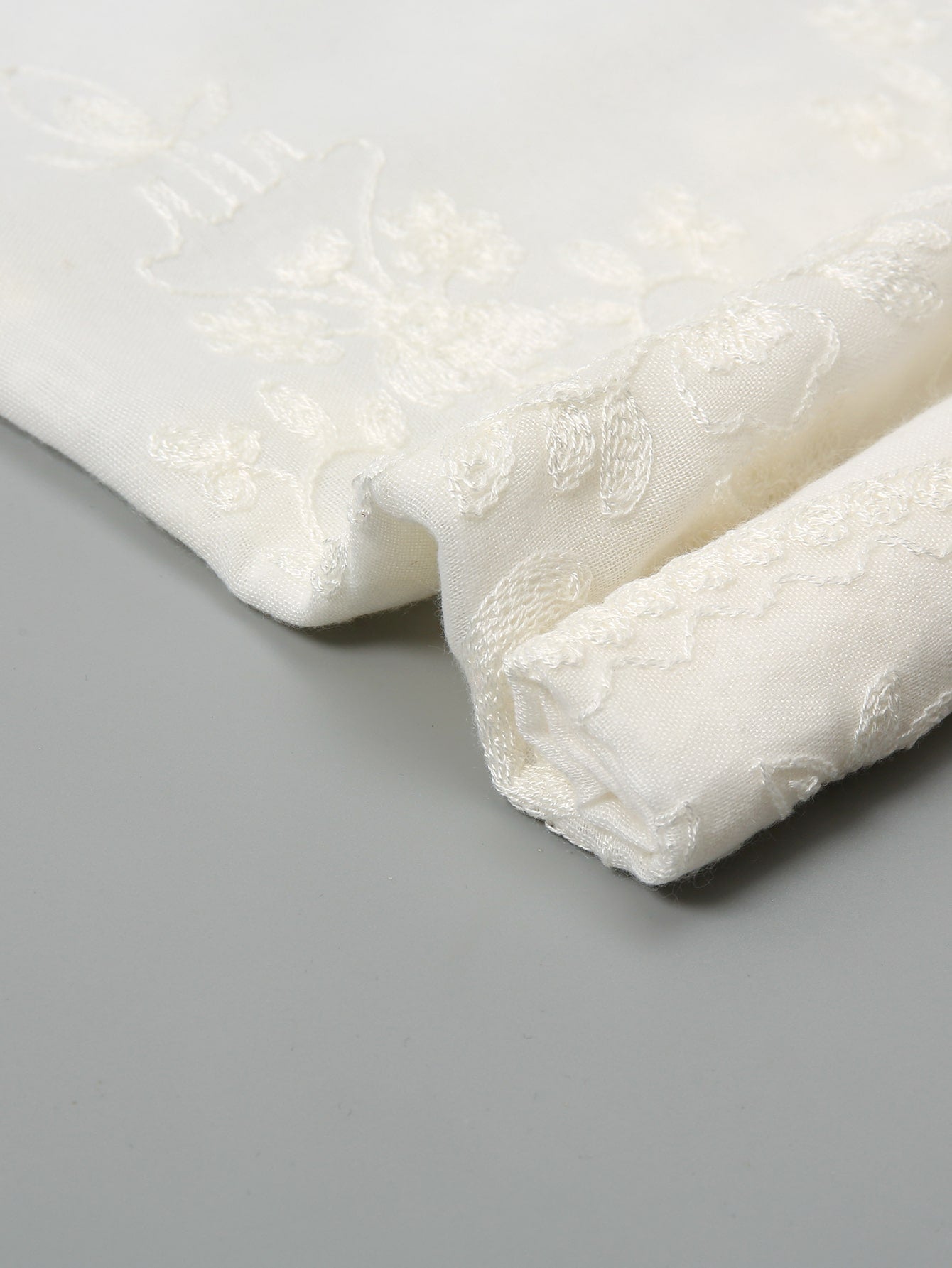 One Piece Women's Fashion Solid Color Embroidered Hairband Scarf, Suitable for Casual Daily Wear