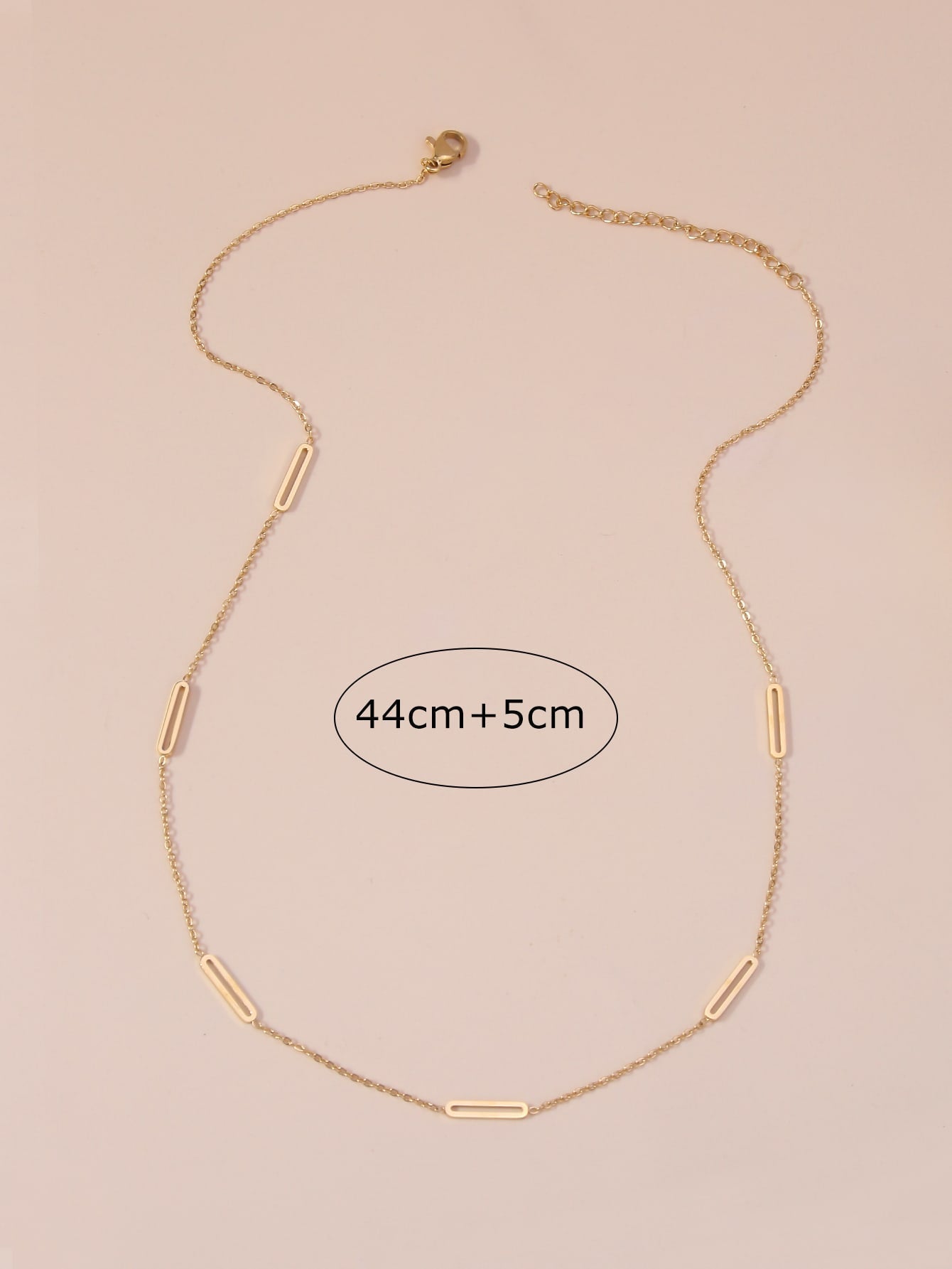 Geometric necklace