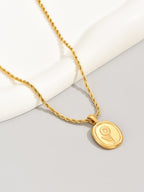 18K Gold Plated Stainless Steel Sunflower Necklace, Perfect for Daily Wear, Holiday Gifts, and Best Friend Gifts