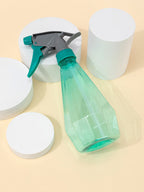 1pc 450ml Hair Styling Spray Bottle, Leak Proof, Empty, Handle Operated, Adjustable Fine Flow Output, Refillable, Heavy Duty Sprayer for Hair Salon & Spa, Home Sustainable, Cooking