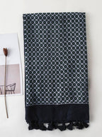 1PC Simple Printed Scarf, Autumn Winter Warm Neck Gaiter, Fashion Versatile Silk Scarf for Women, Sunscreen Shawl, Bandana, Hair Band, Headband, Perfect to Enhance Your Look