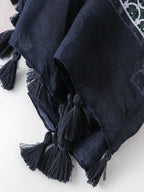 1PC Simple Printed Scarf, Autumn Winter Warm Neck Gaiter, Fashion Versatile Silk Scarf for Women, Sunscreen Shawl, Bandana, Hair Band, Headband, Perfect to Enhance Your Look