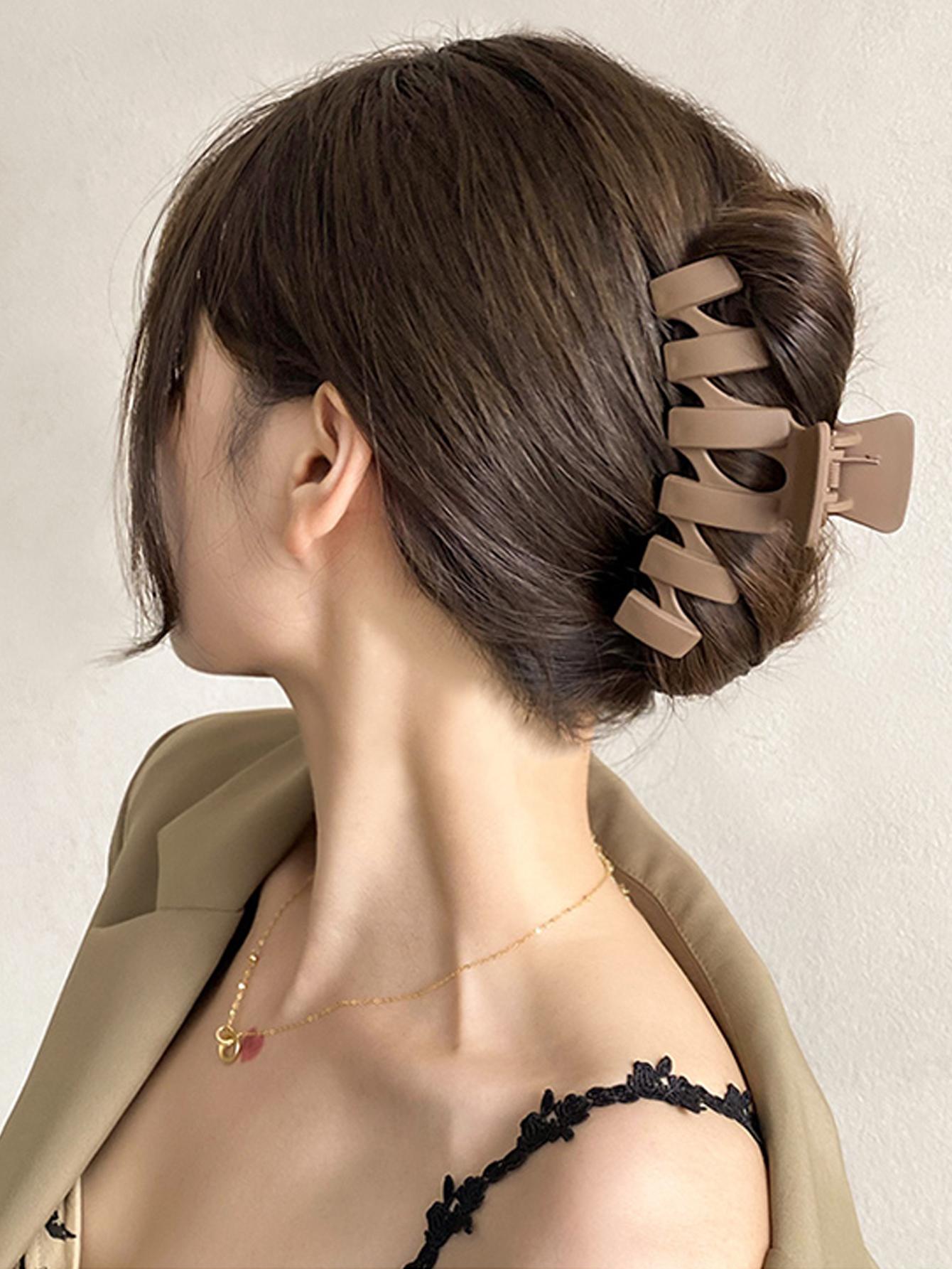 4 Pieces Women's Casual Wave Hair Clips