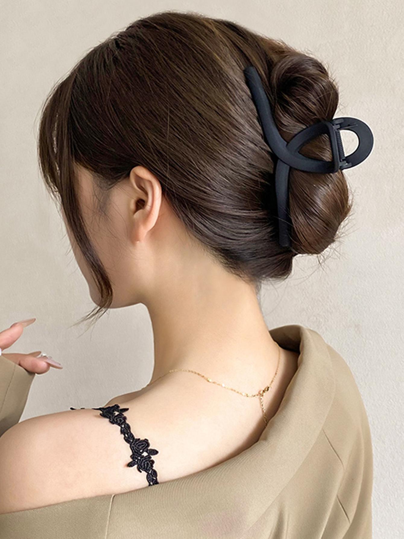 4 Pieces Women's Casual Wave Hair Clips