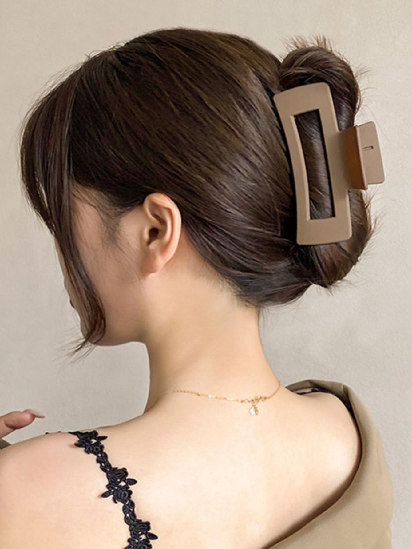 4 Pieces Women's Casual Wave Hair Clips
