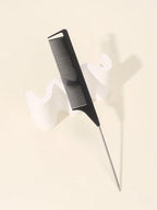 مشط شعر أسود جمع قطعة واحدة باللون الأسود