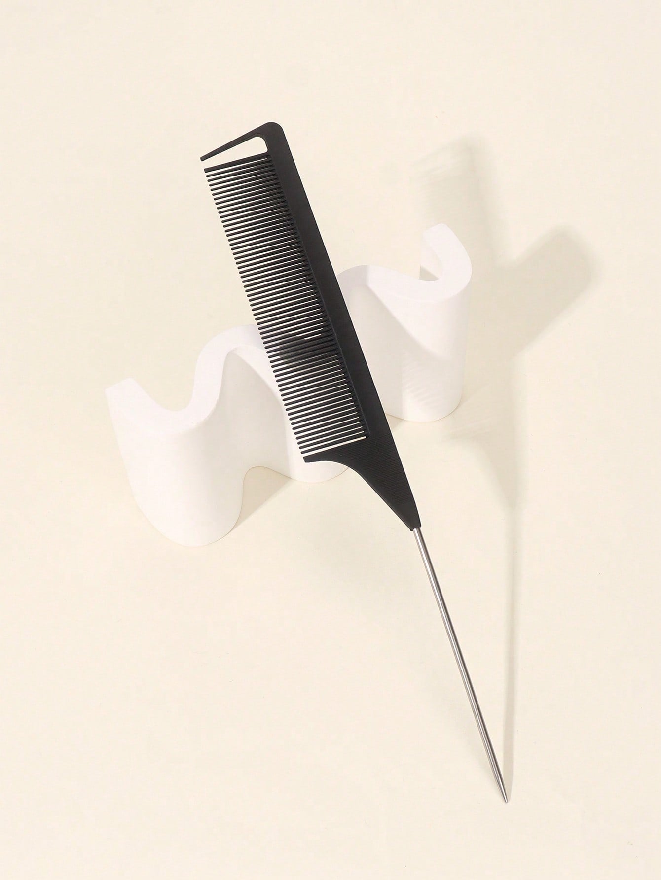 Black Rat Tail Hair Comb Friday One Piece Black