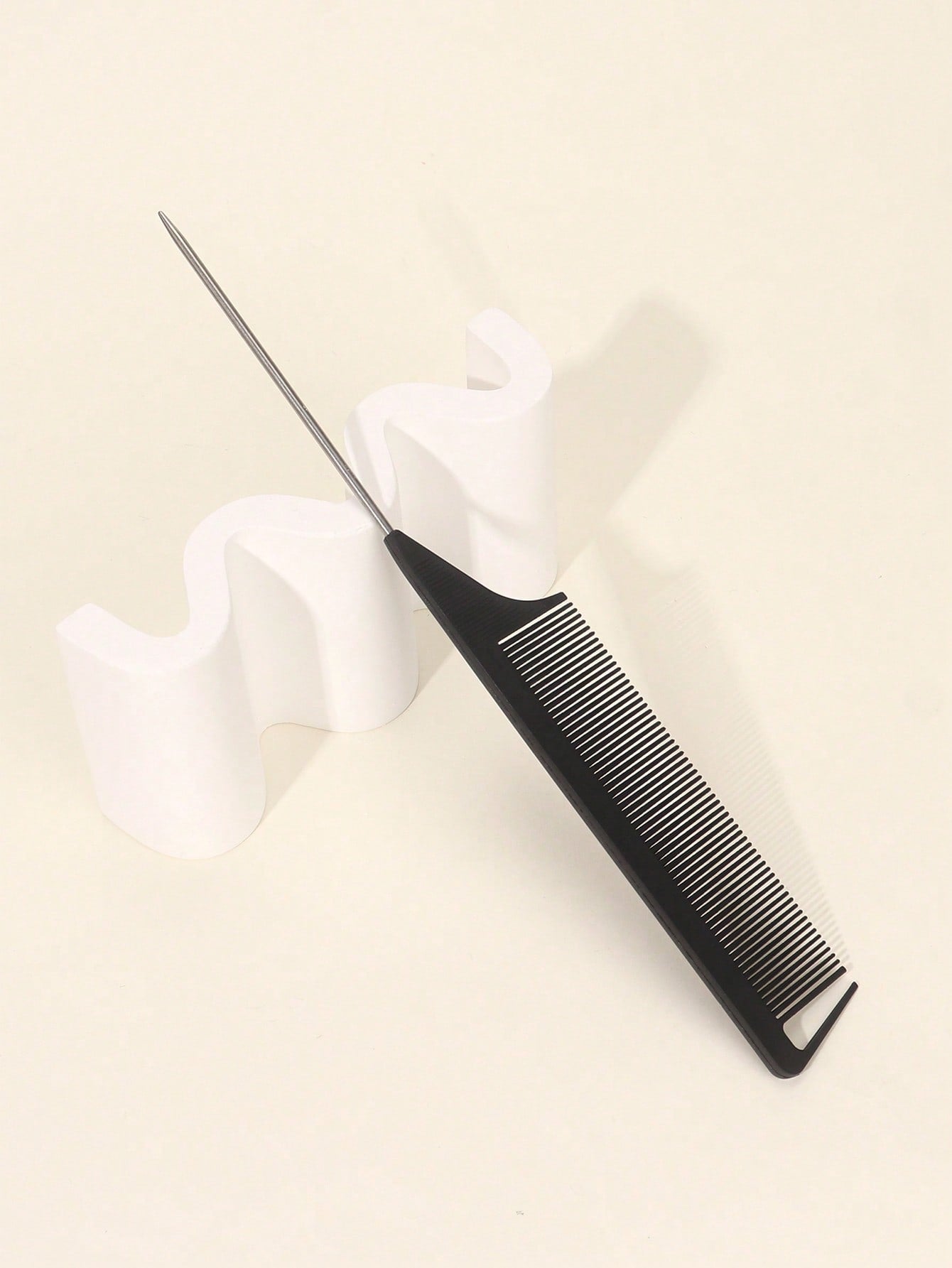Black Rat Tail Hair Comb Friday One Piece Black