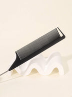 مشط شعر أسود جمع قطعة واحدة باللون الأسود