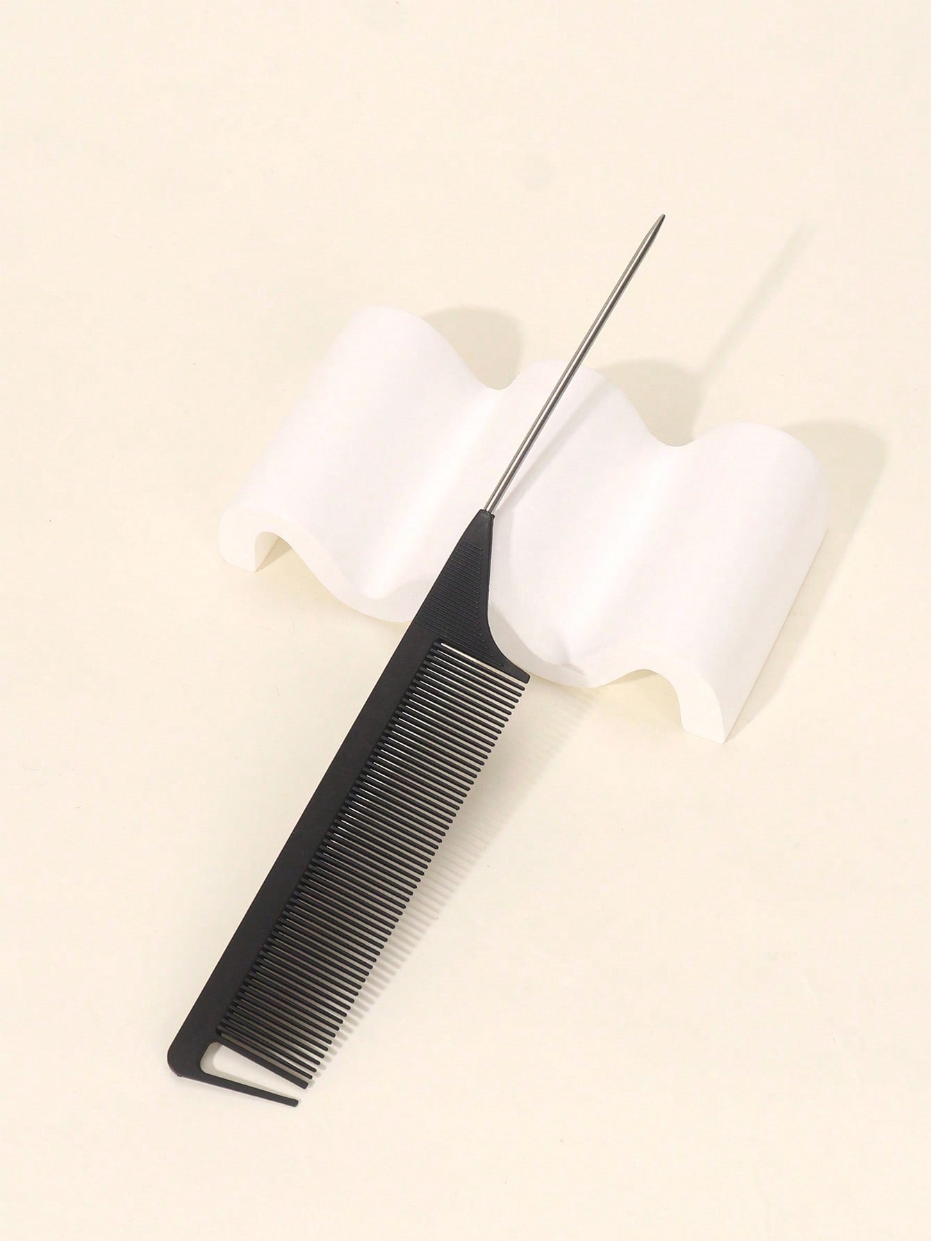 Black Rat Tail Hair Comb Friday One Piece Black