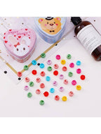 100pcs Mini Plastic Hair Clips, Colorful Decorative Hair Accessories, Girls Braid Hair Accessories