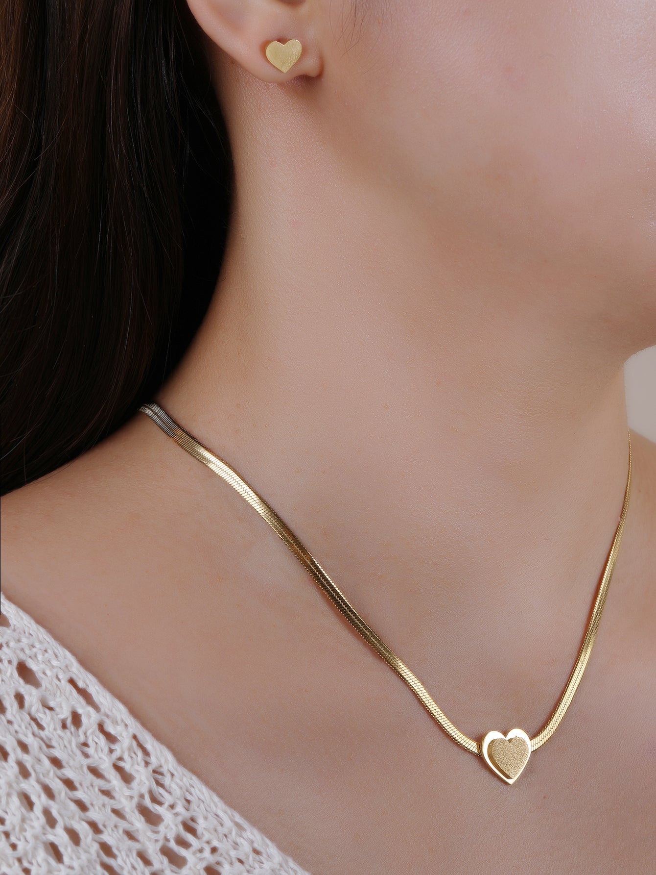 One set for heart shape