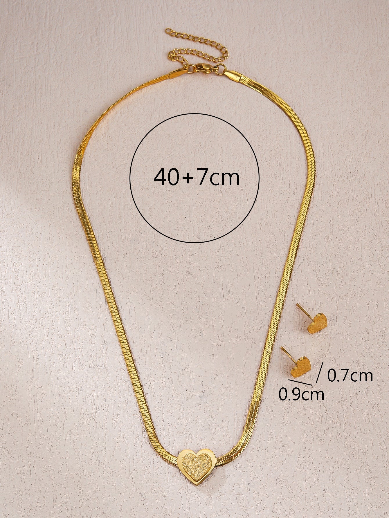 One set for heart shape