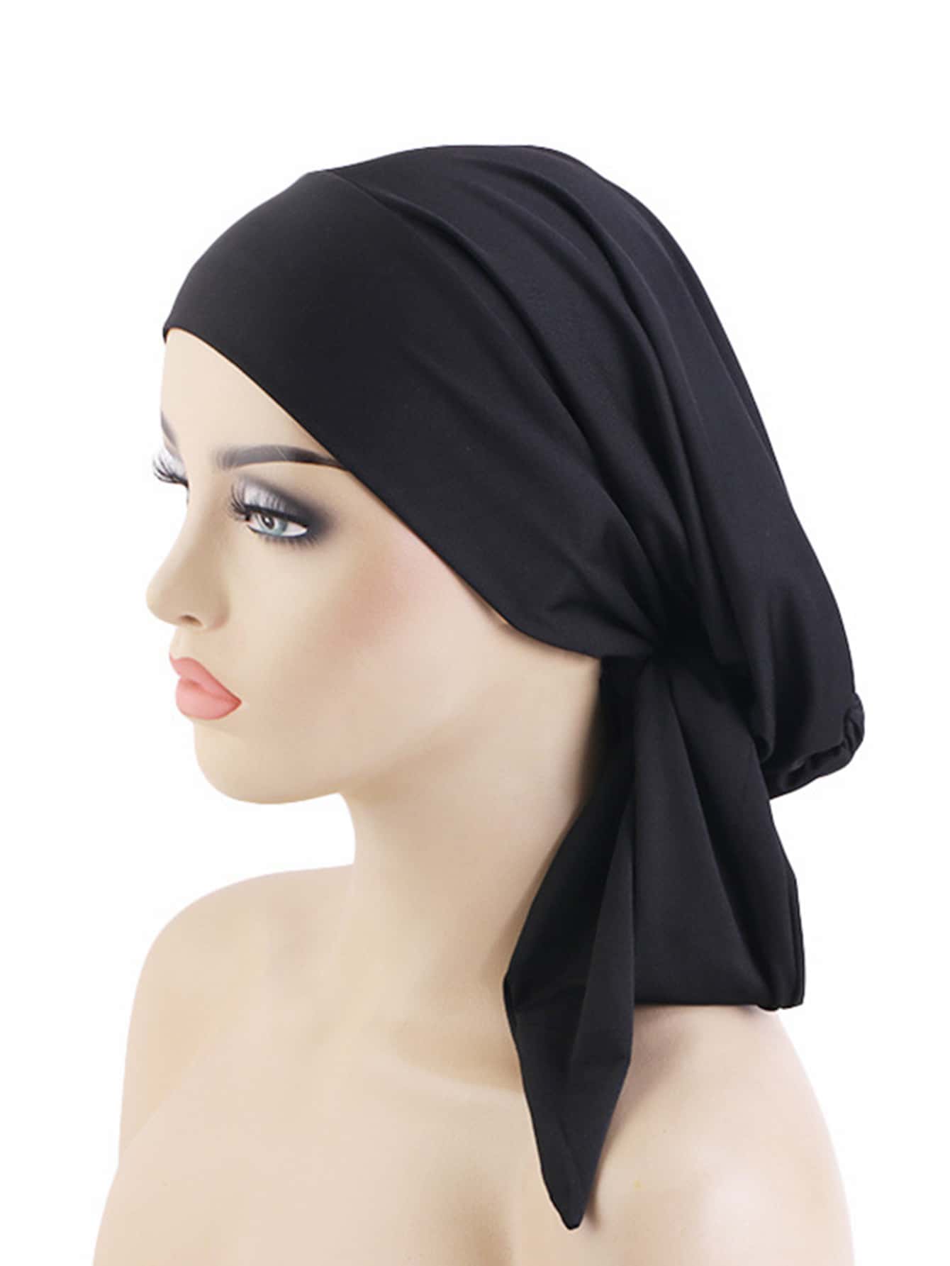 Black women's hair bonnet