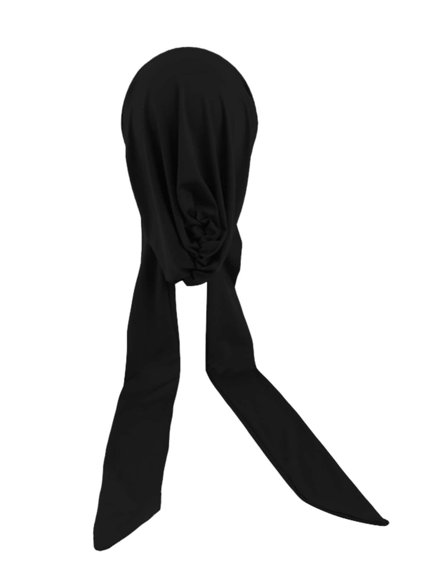 Black women's hair bonnet