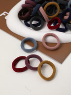 100 Pieces Plain Solid Color Hair Clips