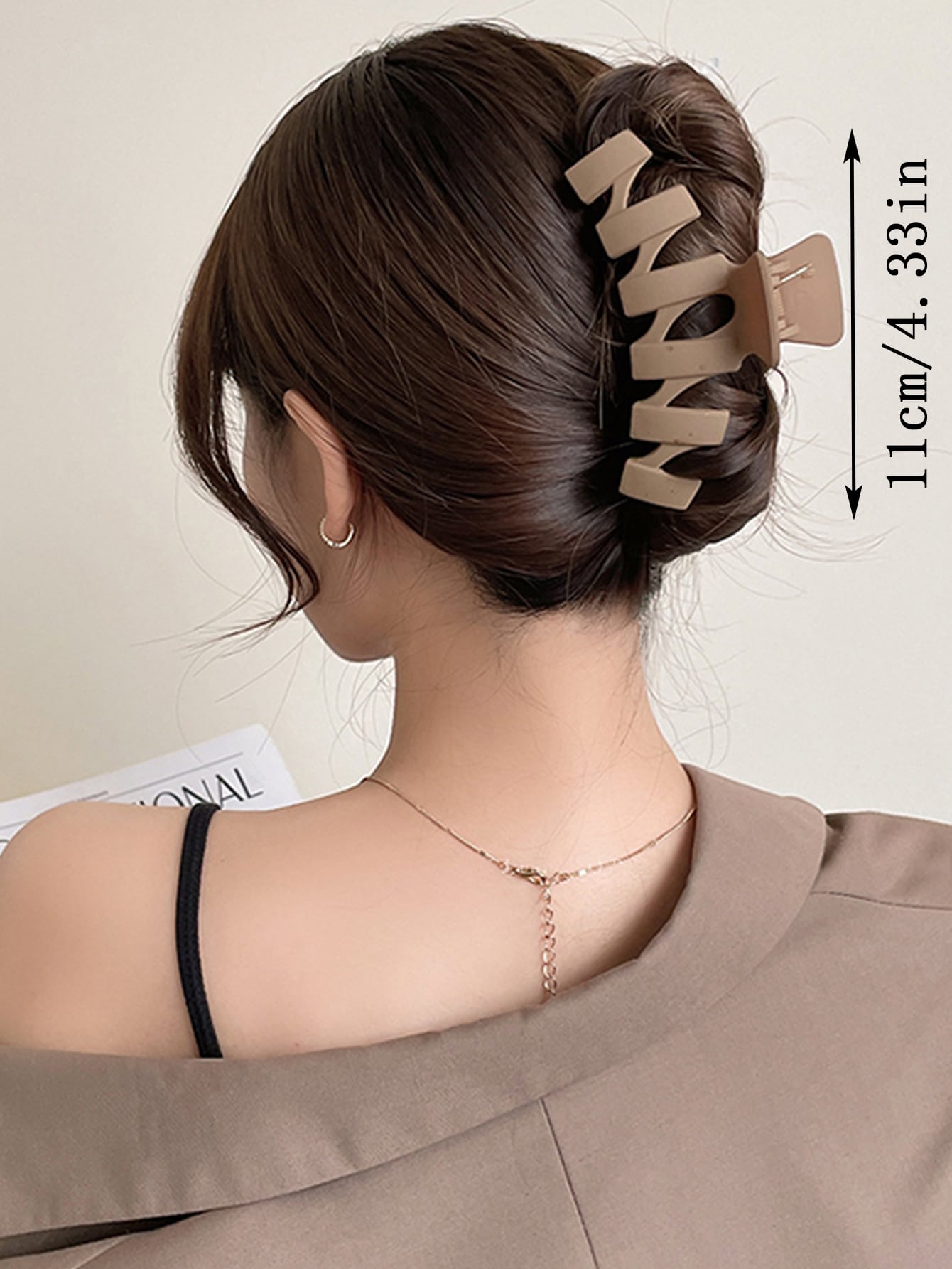 4 Pieces Women's Casual Wave Hair Clips