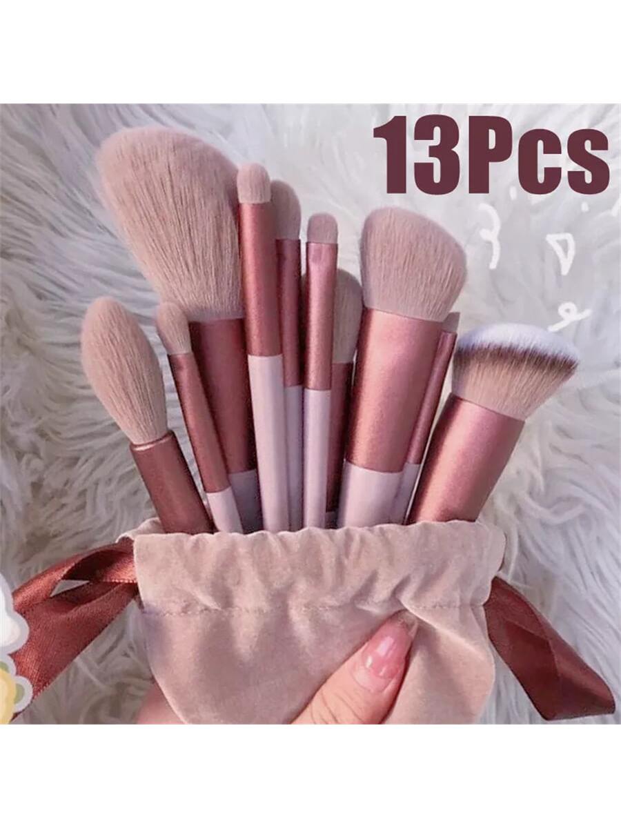 Simplified makeup brush piece 13