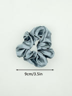 Black Satin Shiny Hair Band Friday 12 Pieces