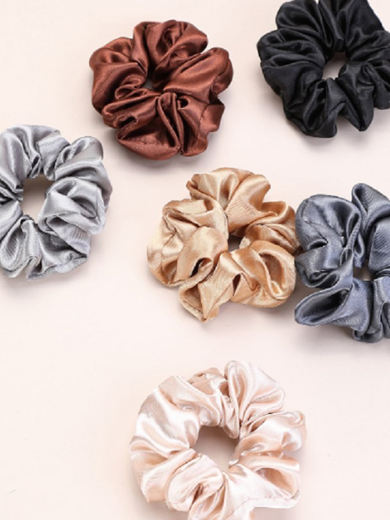 Black Satin Shiny Hair Band Friday 12 Pieces