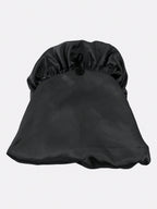 قبعة ساتان شيلك بونيه الطويل للنساء، قبعة للعناية بالشعر، بونييه للعلاج الشعري، ساتان بونيه