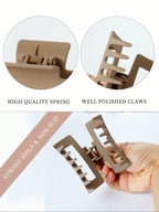 وصلات شعر مستقيمة غير قابلة للانزلاق، نهائية غير لامعة، لون ثابت - وصلة شعر لتصفيف الشعر وإكسسواراته السوداء الجمعة