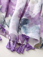 Women's Simple Style One-Piece Scarf, New Style Spring Summer Warm Wrap, Beach Sun Protection Shawl, Elegant and Versatile Long Shawl for Women