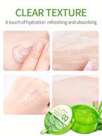 Aloe Vera Gel 300g to moisturize and soothe skin after sunburn, absorb spots, and reduce pore size.