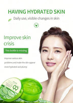 Aloe Vera Gel 300g to moisturize and soothe skin after sunburn, absorb spots, and reduce pore size.