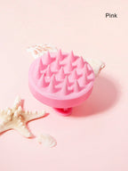 موس بشعيرات سيليكون ناعمة، قطعة واحدة، مقشر فروة الرأس أثناء الحلاقة، استخدام رطب وجاف، للرجال، استخدام قرنفل منزلي