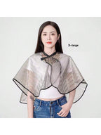 رداء تصفيف الشعر مقاوم للماء قطعة واحدة لتلوين الشعر، تصفيف، تجعيد، علاج الشعر