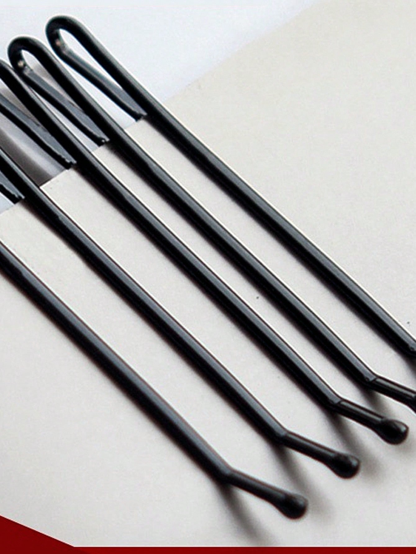 100pcs/pack Black Hair Clips for Women, Side Forward Clip, Hair Clip for Hair Hold, U Shape Hair Clip, Steel Clip
