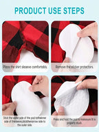 50 Pieces Underarm Sweat Absorbent Pad, Comfortable Disposable Sweat Absorbent Pad, Operable and Effective, Comfortable and Odorless, Suitable for Men and Women in Hot Summer
