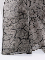 بلوزة نسائية جذابة للارتداء اليومي، قطن أسود