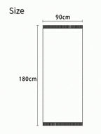 A summer botanical print scarf that is sun-resistant and perfect for desert trips. A delicate beach scarf for women.