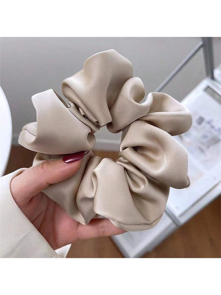 3pcs Vintage French Silk Hairbands for Women, Suitable for High/Low Bun Hairstyle, Daily Wear, Travel, Outdoor Activities and Casual Wear.