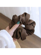 3pcs Vintage French Silk Hairbands for Women, Suitable for High/Low Bun Hairstyle, Daily Wear, Travel, Outdoor Activities and Casual Wear.