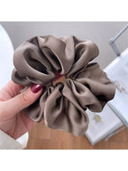 3pcs Vintage French Silk Hairbands for Women, Suitable for High/Low Bun Hairstyle, Daily Wear, Travel, Outdoor Activities and Casual Wear.