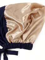 طبقة داخلية مطاطية مطاطية وجزء سفلي قطعة واحدة زرقاء داكنة