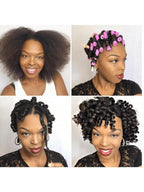 مجموعة 20 قطعة من أسياخ التجارة اليدوية والتجارية اليدوية والشعرية والشعرية والشعرية والشعرية والشعرية والشعر القصير والمتوسط ​​والقصير أدوات صالون DIY (بنفسجي 0.75 بوصة)