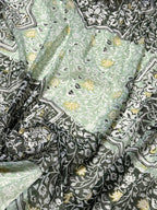 Elegant Women's Printed Silk Scarf