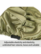 حلية نسائية ذات رأس أسيوي مزدوج، اللون الأساسي من الساتان المعبرة عند الانتقال بالزُّر الأمامي للمحبس، الركاب، ثم في المنزل والارتداء اليومي.