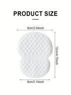 50 Pieces Underarm Sweat Absorbent Pad, Comfortable Disposable Sweat Absorbent Pad, Operable and Effective, Comfortable and Odorless, Suitable for Men and Women in Hot Summer