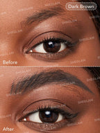 SHEGLAM Waterproof Brow Pomade - Highly Pigmented, Long-Wearing Waterproof Eyebrow Cream for Shaping and Filling with Dual-Ended Brush by Boss Brow