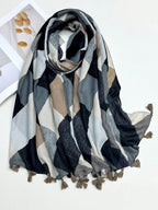 عباءة أنيقة للسيدات، عباءة حرير ملونة للحماية من الشمس في الخارج وتغطية الرأس، متعددة الاستخدامات، ربيع/صيف 