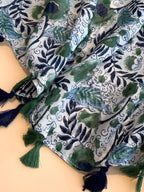 قطعة واحدة من التصميم الجديد لغطاء الرأس النسائي المطبوع بزخرفة التليفزيونية والشرشف، من خامة ناعمة متعددة الاستخدامات كحماية من الشمس والرياح، مناسبة للحياة اليومية وحفلات المصطافين والمناسبات الرسمية 